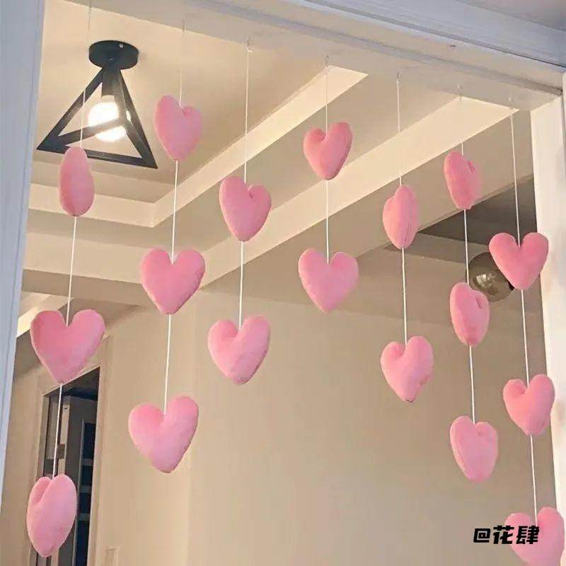 公主心家用半截式过道桃装饰桃心装饰创意家居女房门打孔半截式门,居家布艺,柜类遮挡帘,淘宝优惠券,粉丝福利购,淘宝优惠卷