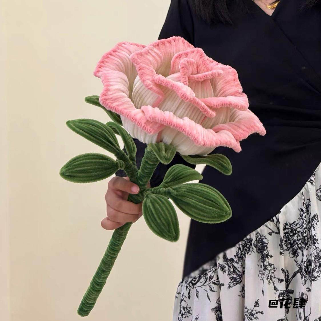 扭扭棒玫瑰花巨型材料包扭扭棒送胶棒手工diy蓝色玫瑰材料包,节庆用品/礼品,灯笼材料包,淘宝优惠券,粉丝福利购,淘宝优惠卷