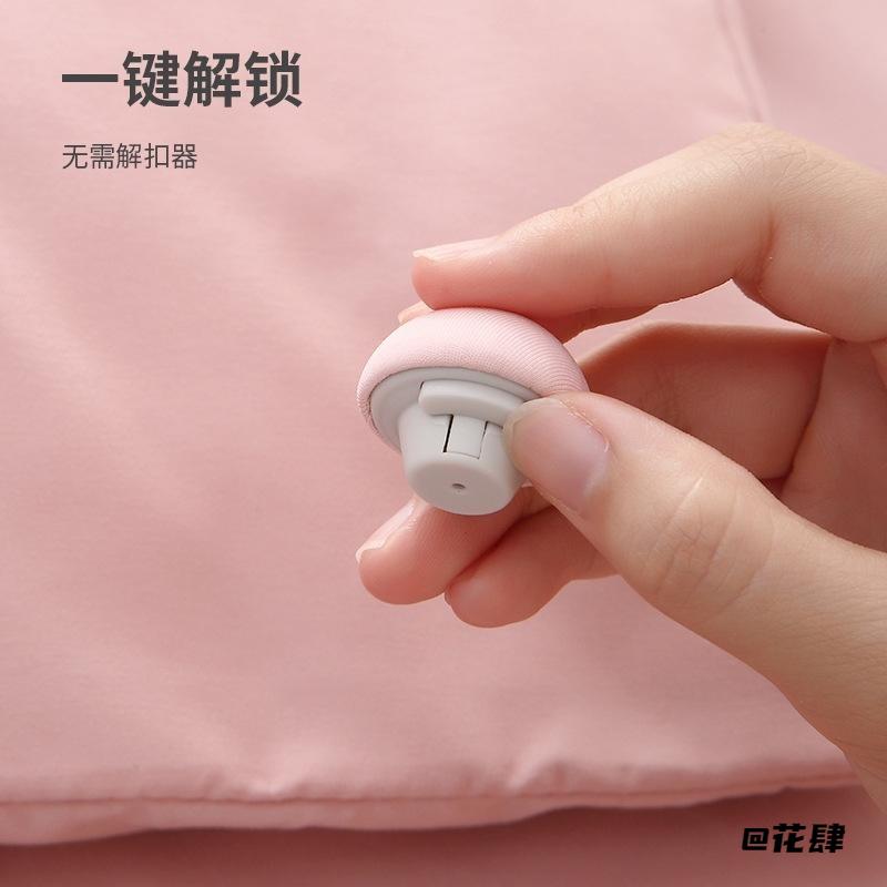 百搭固定器防滑新款棉被床单新款2025年隐形无针蘑菇头被罩