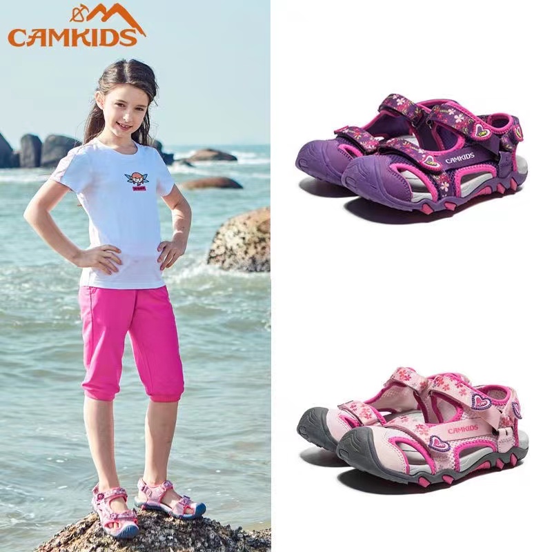 CAMKIDS女童凉鞋防滑软底新款