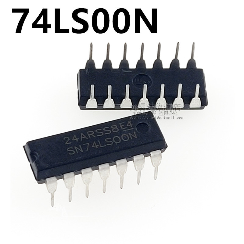 全新国产 74LS00N  直插DIP (10只 )
