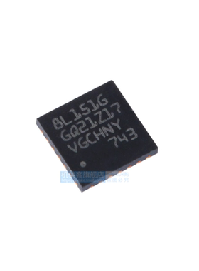 原装正品STM8L151G6U6 UFQFPN-28 16MHz/32KB闪存/8位微控制器MCU