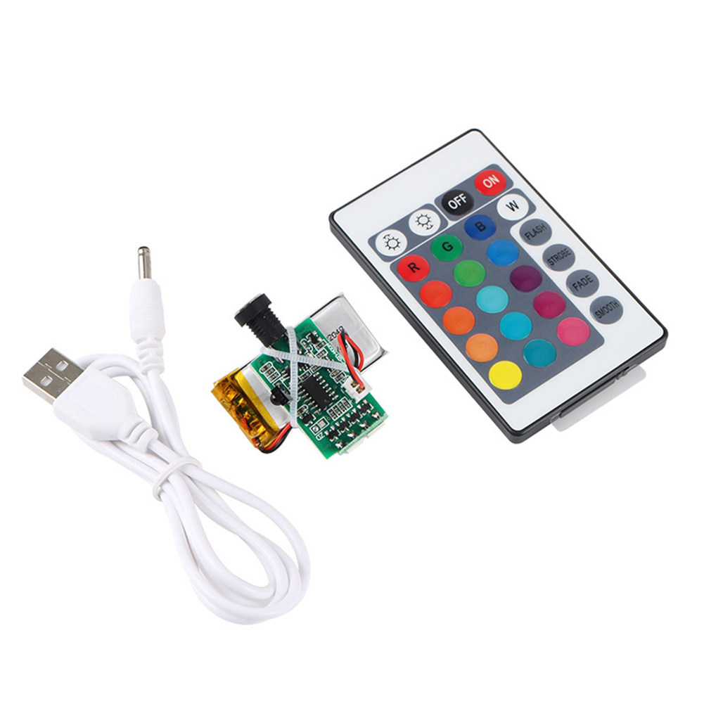 16 colors led moon lamp board usb charging remote control li