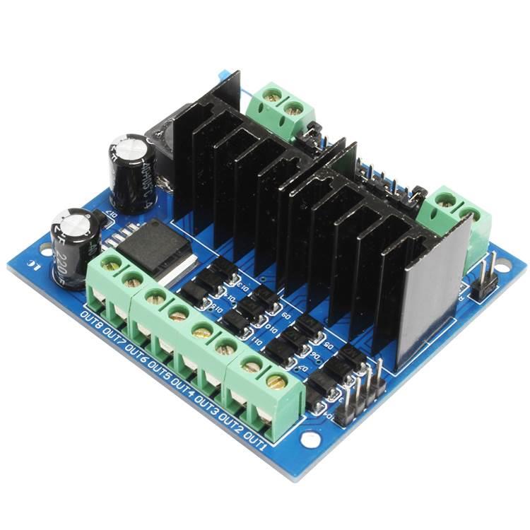 L298N电机驱动模块四路电机驱动智能小车驱动电机模块SUNLEPHANT