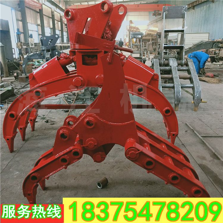 抓木头废铁废料夹木器75挖掘机抓木器 抓铁器挖机夹木机夹木机