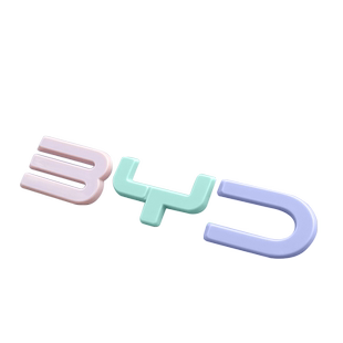 专用比亚迪海鸥车标贴改彩色字母贴前后字标粉色改装车身外观装饰