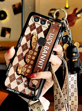 适用于vivo X21手机壳X21s腕带支架X20a/l防摔镜头x21a磨砂软壳X21UD A潮牌网红V1814A斜挎带挂绳女款