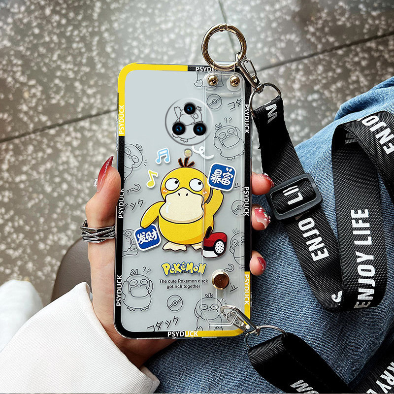 适用于vivo Nex3手机壳Nex3s腕带卡通可爱全包镜头潮牌网红nex后指纹防摔个性新款带挂绳透明软壳个性创意