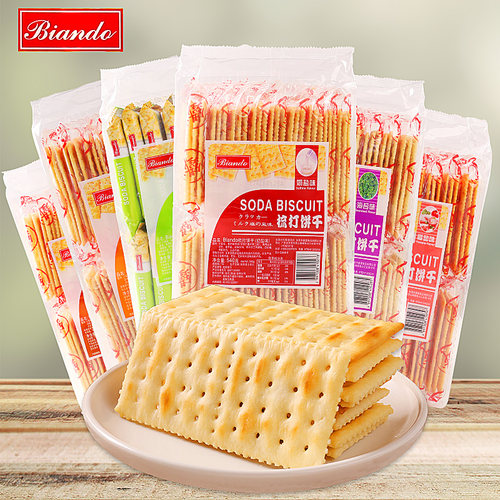 Biando梳打饼干多个口味