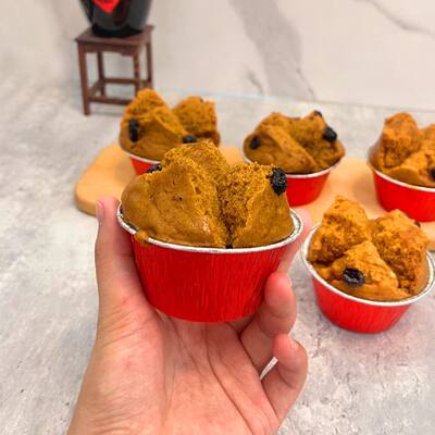 发糕模具蒸锅用蛋糕杯一次性家用铝箔笑板碗红色锡纸碗深口蛋挞托