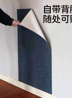 毛毡门贴纸自粘房门隔音加厚门贴纸入户门改造旧木门翻新改色降噪