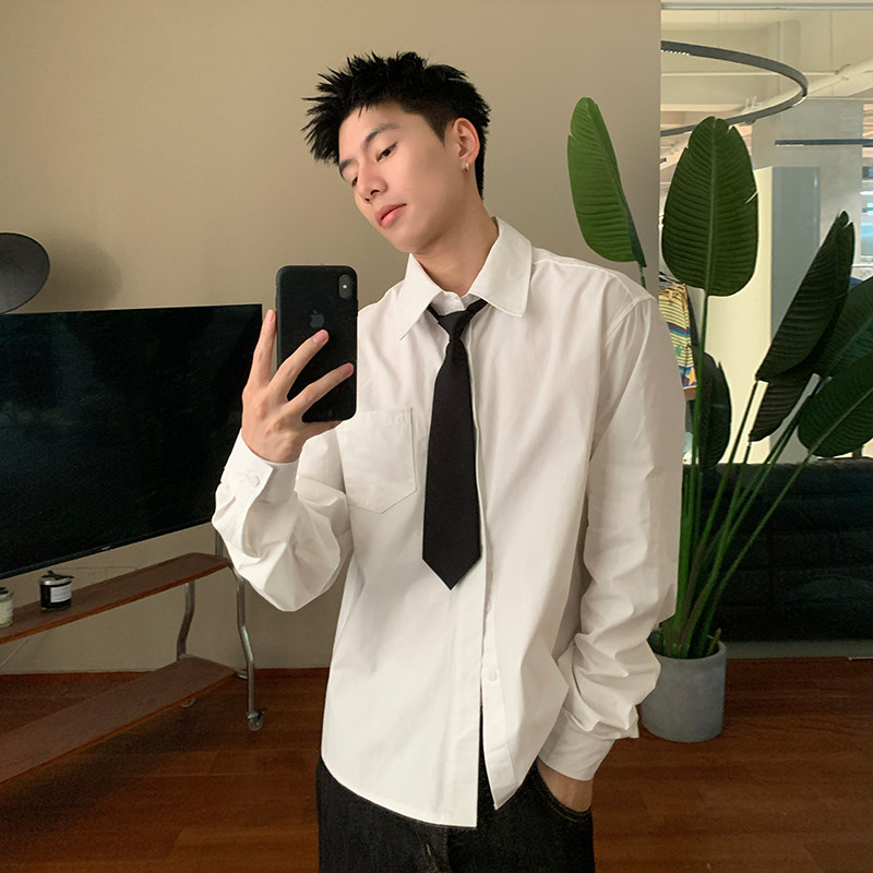 Holocene美式潮牌衬衫翻领