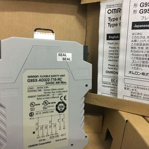 安全继电G9S-2001/2 G9SA-301 F3SP-B1P G9SX-BC202/NS202/-RT/RC