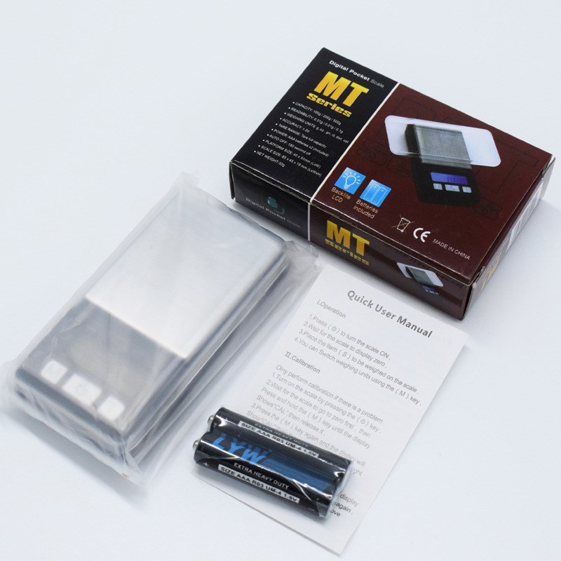 工厂迷你便携式口袋秤克秤0.1g精度电子称珠宝秤0.01g