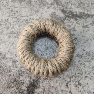 球磨机螺栓密封阻灰阻水麻绳垫片缓冲草缠绕垫圈M20M24M30M36加厚