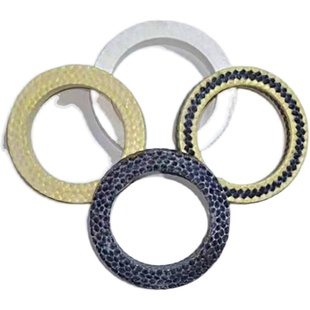 石墨密封填料芳纶耐磨盘根环四氟垫圈苎麻碳素混编高水基成型填料