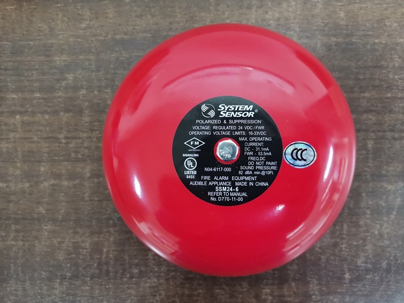 NOTIbFIER诺帝菲尔SSL24-6 SSM24-6盛赛尔警铃 火灾报警器消防设
