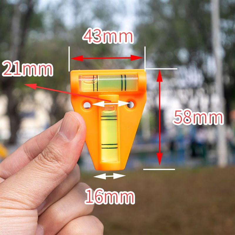T型水平仪 小型水准泡 迷你水平尺 水平泡 水准仪 平衡仪器精度