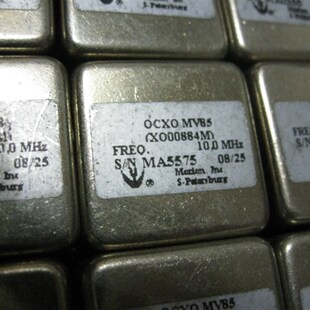 库存新货 MV85 OCXO 10MHZ 恒温晶振 5V 正弦波