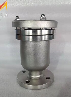 P41X-16C/16P不锈钢法兰排气阀304自来水管道铸钢单口快速排气阀