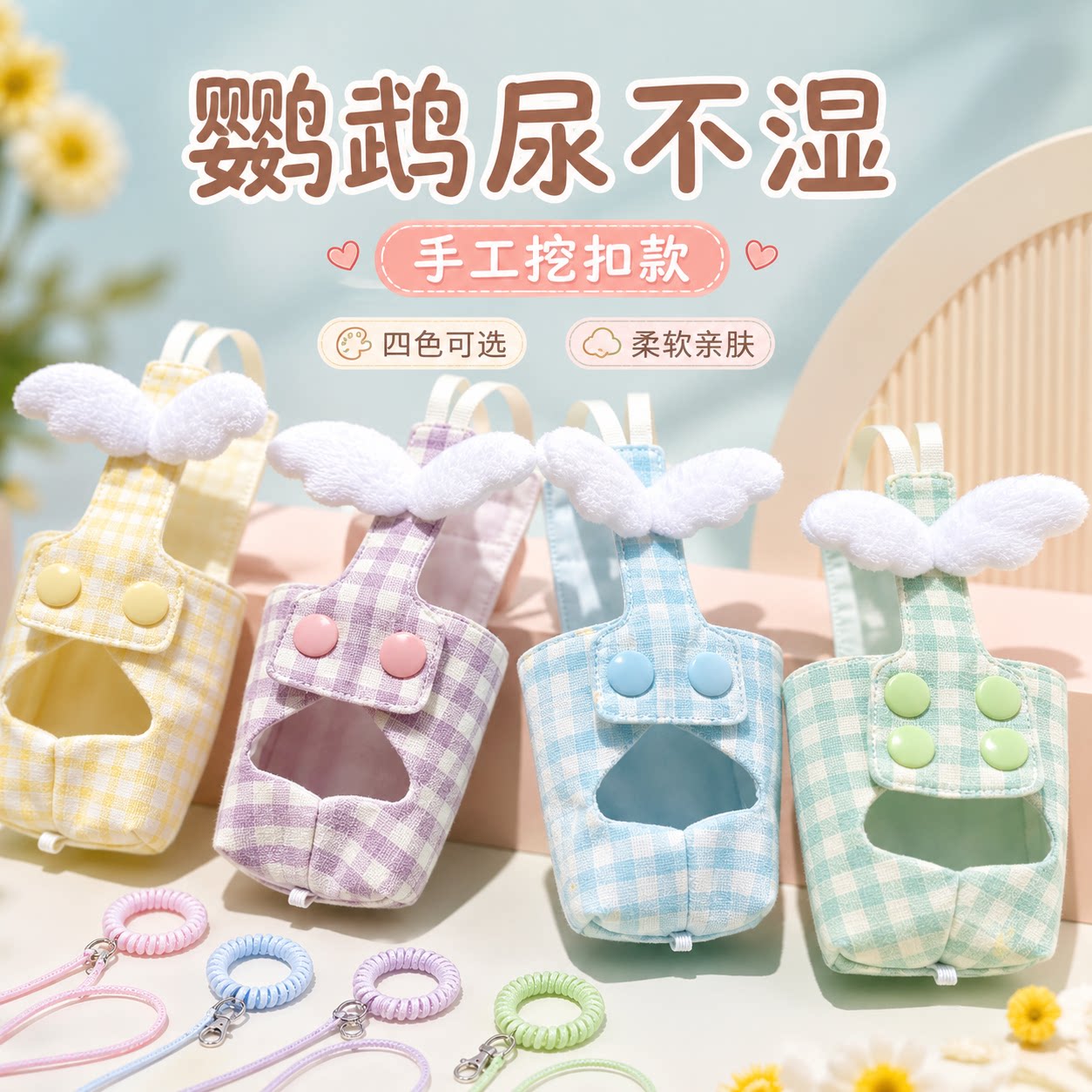 【热销榜TOP1】鹦鹉尿不湿屎兜
