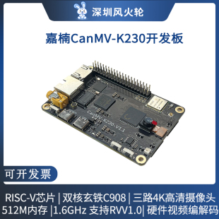嵌入式 嘉楠勘智Kendryte CanMV K230 V双核国产开发板Linux Risc