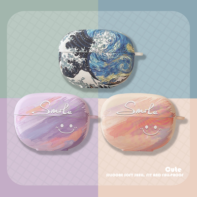 适用bose ultra耳机壳Bose Ultra 开放式耳机保护套881046-0010硅胶软壳创意笑脸2三代BoseQC消噪耳塞Ultra盒