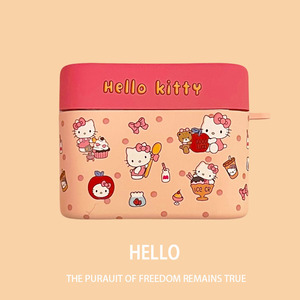 适用弱水时砂earfree i5保护壳个性新款earfreei5降噪耳机套创意硅胶i7充电仓软壳可爱萌系kt猫女款外壳7i盒