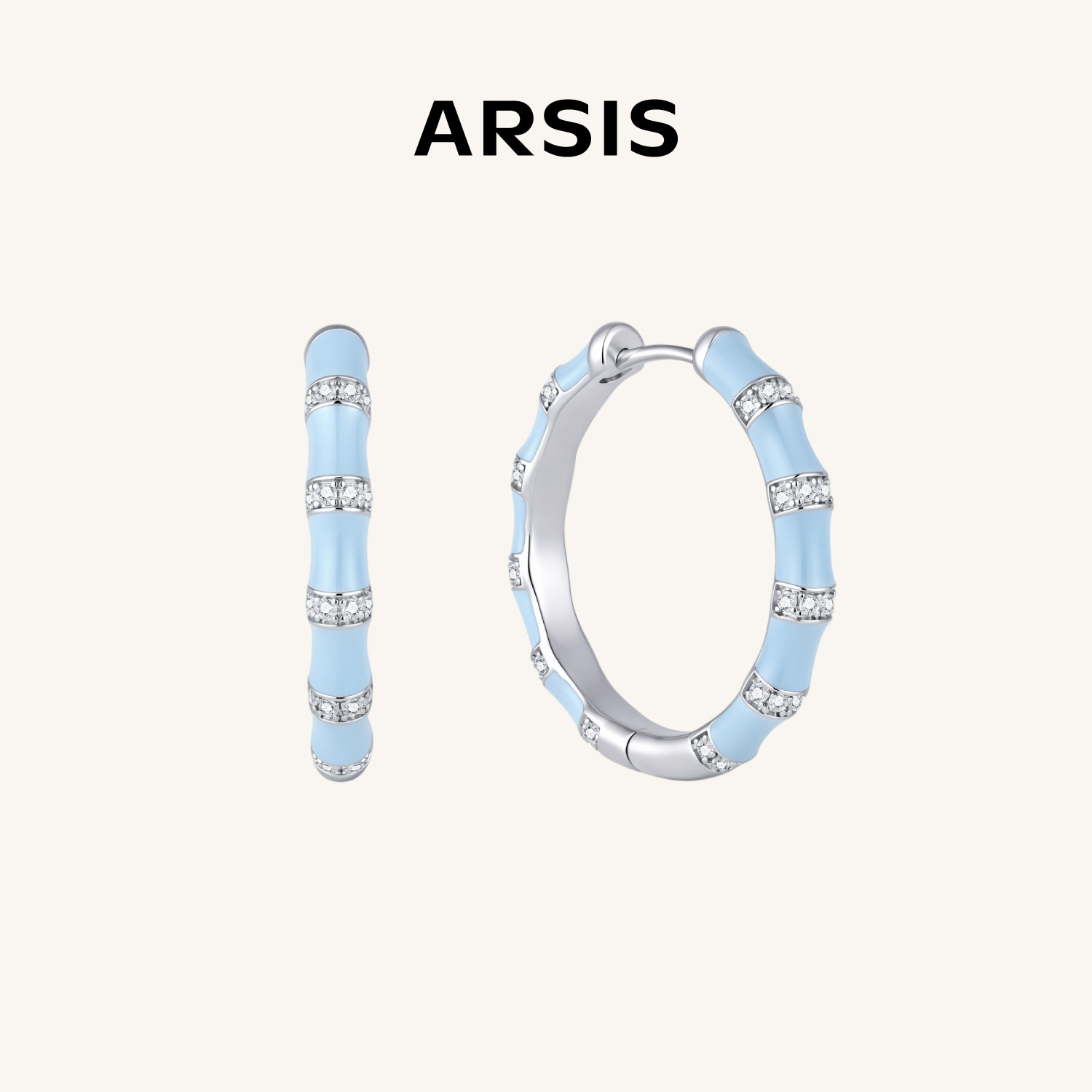 ARSIS曦海多巴胺大耳圈耳环图片