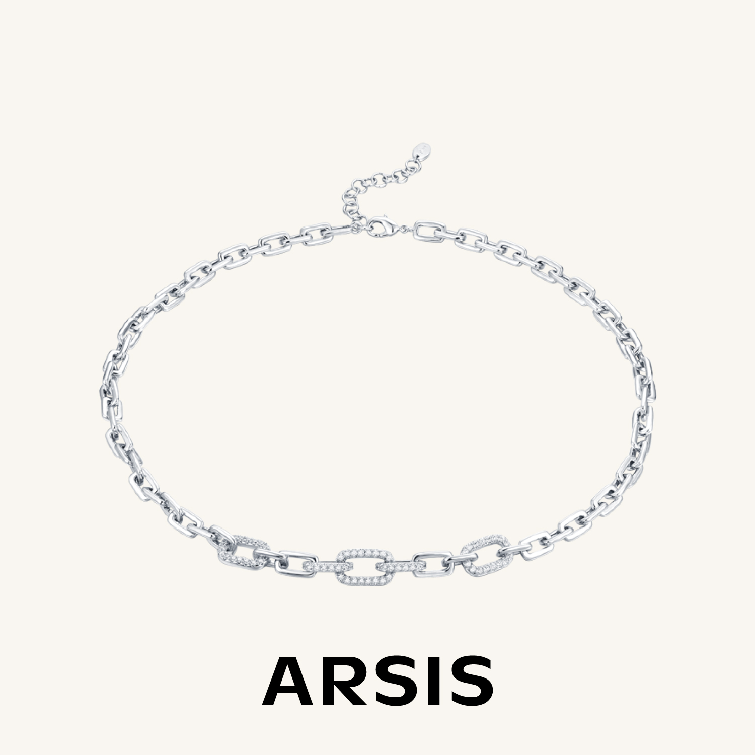 【明星同款】ARSIS古巴项链小众设计精致锁骨链中性风简约款颈链