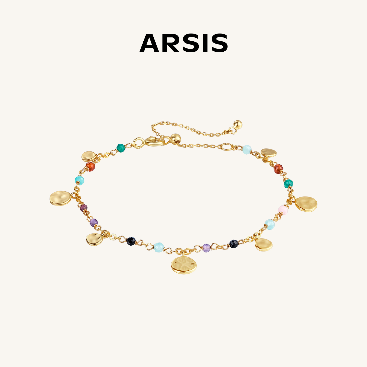 ARSIS银饰秘密花园缤纷派对手链