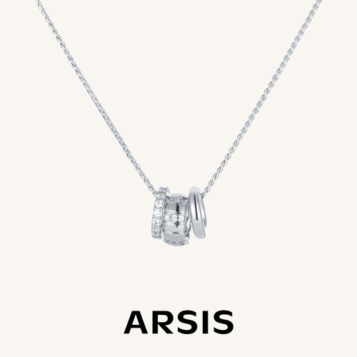 ARSIS自由搭配蛇骨三环项链