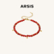 新款 ARSIS幸运符号鸿运福禄手链红色葫芦手串新年礼物