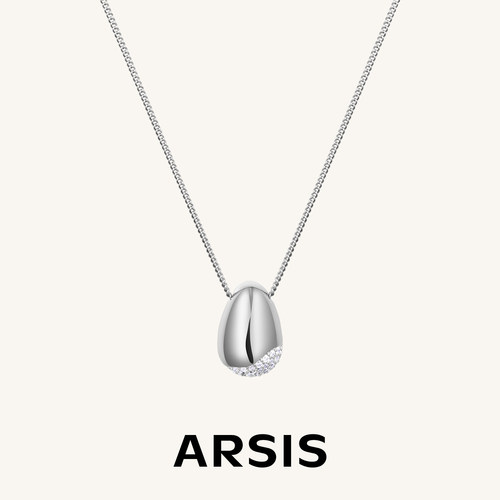 ARSIS流光水滴吊坠项链