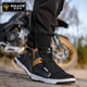 骑行靴摩托车骑行鞋 透气机车靴男防摔防滑骑士高帮拉力赛车靴 夏季