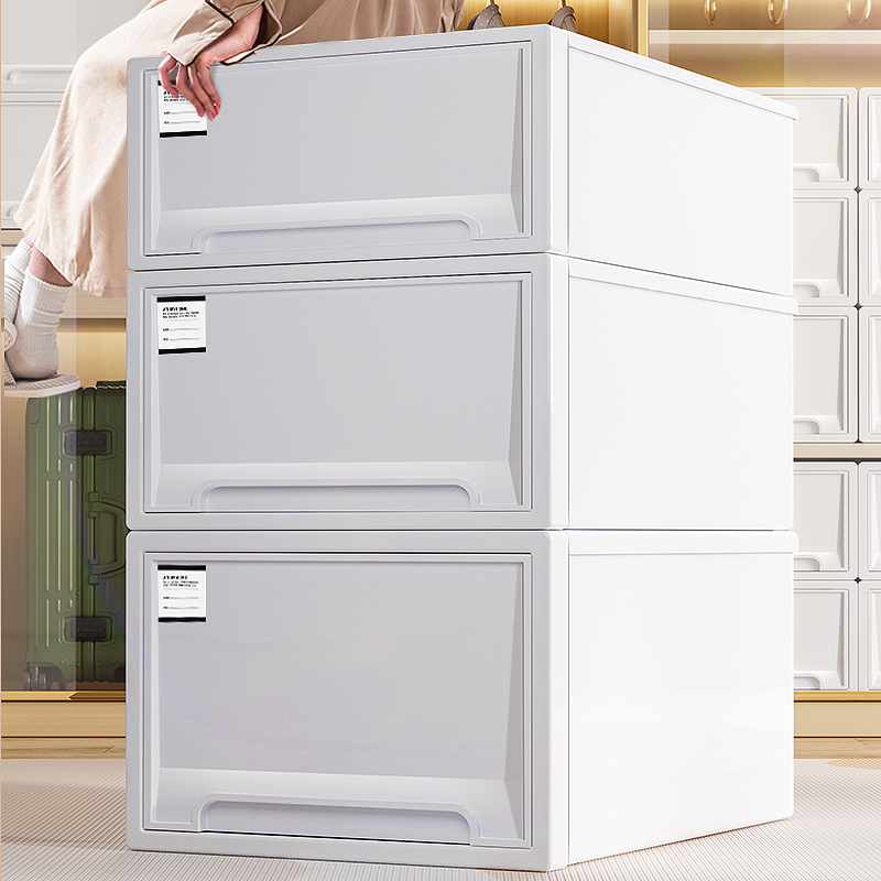 大号家用衣服整理箱衣柜收纳盒