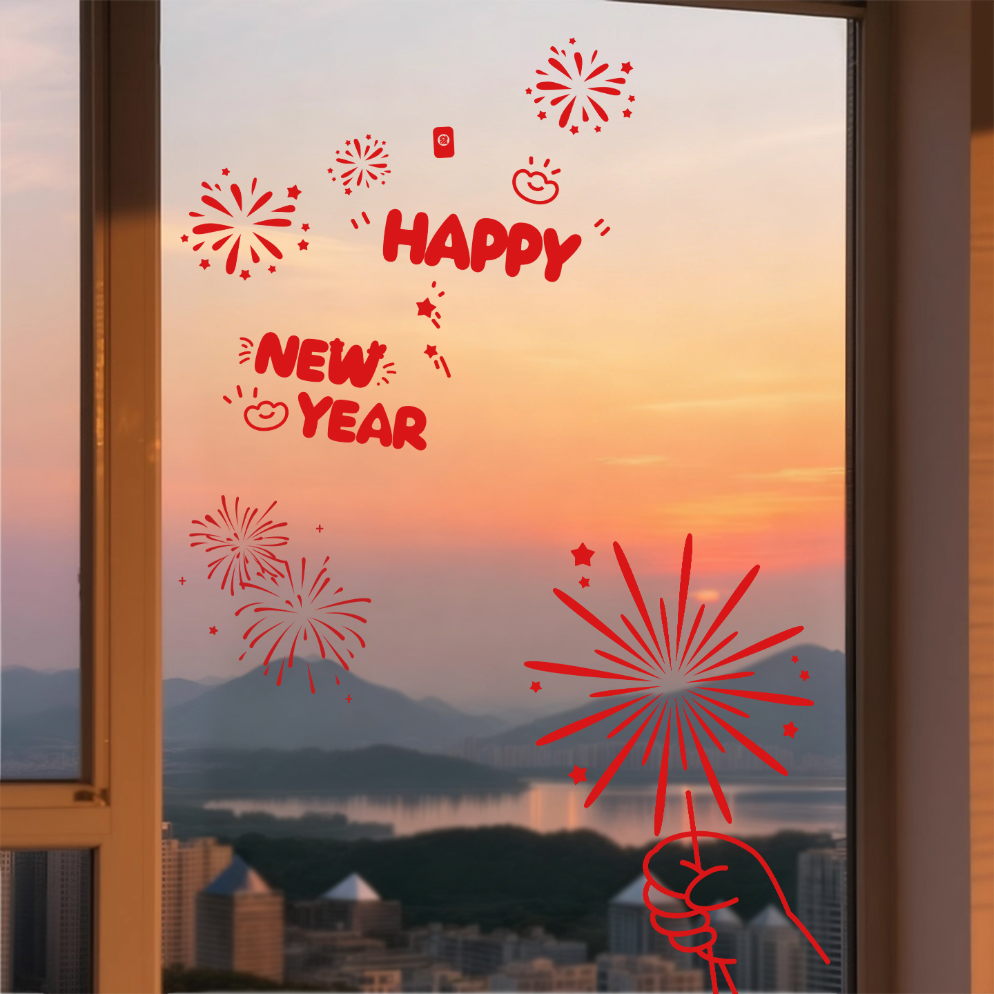 2026新款窗花纸玻璃贴