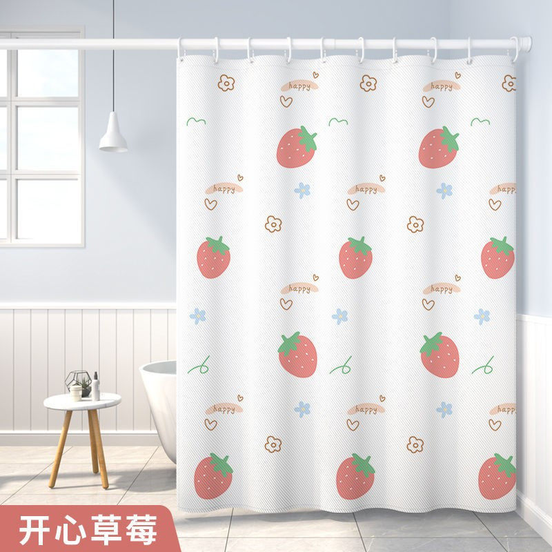 Shower Room waterproof Shower Curtains thickening Punch holes take a shower waterproof Partition curtain TOILET lovely Curtain Hanging curtain Window curtainin the Family/Personal Cleaning Tools , Sanitary appliances/Bathroom accessories , Shower Curtains  category - from Buy2taobao.com to provide professional Taobao agent buy service