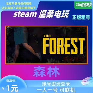 Forest 联机 恐怖 游戏租号 The STEAM正版 在线 森林