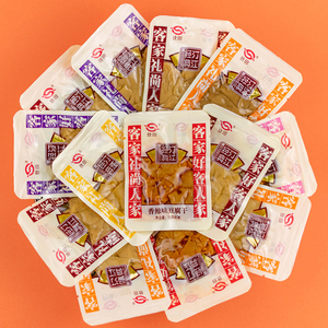 福建龙岩客家长汀豆腐干甜辣味