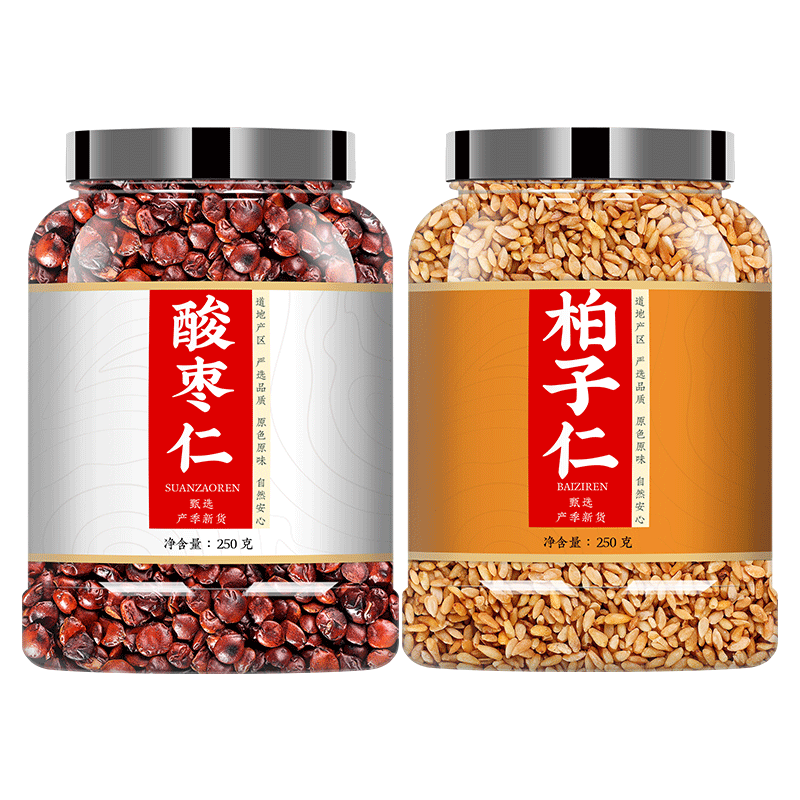 柏子仁酸枣仁中药材组合正品泡水