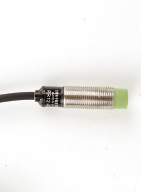 极速M12金属接近开关圆形q传感器感应器PR12-4DN三线NPN直流24V距