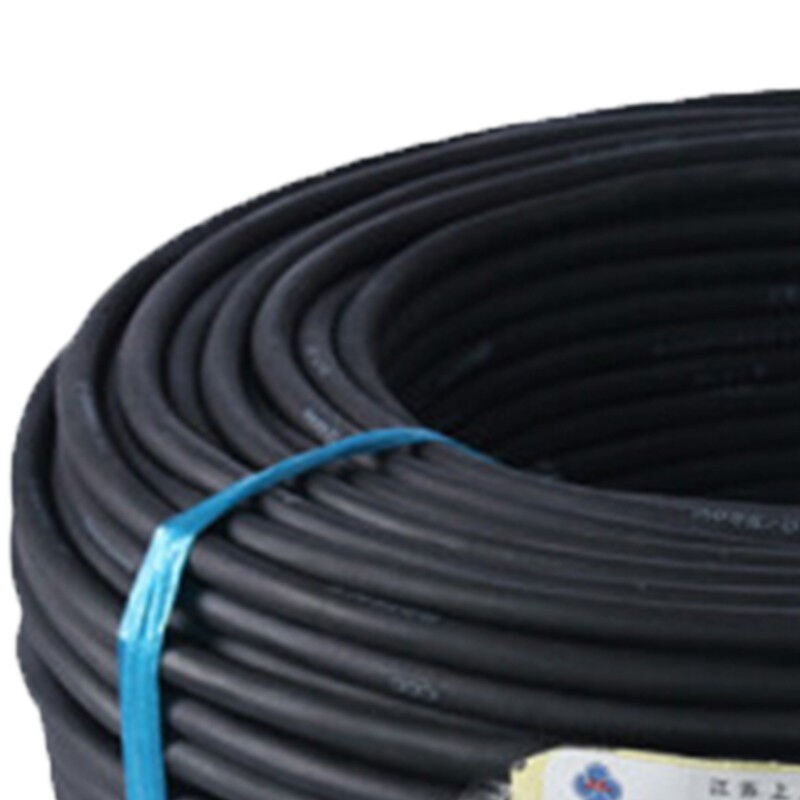 极速上上橡胶h防水软电缆YC450/750V5*10/米