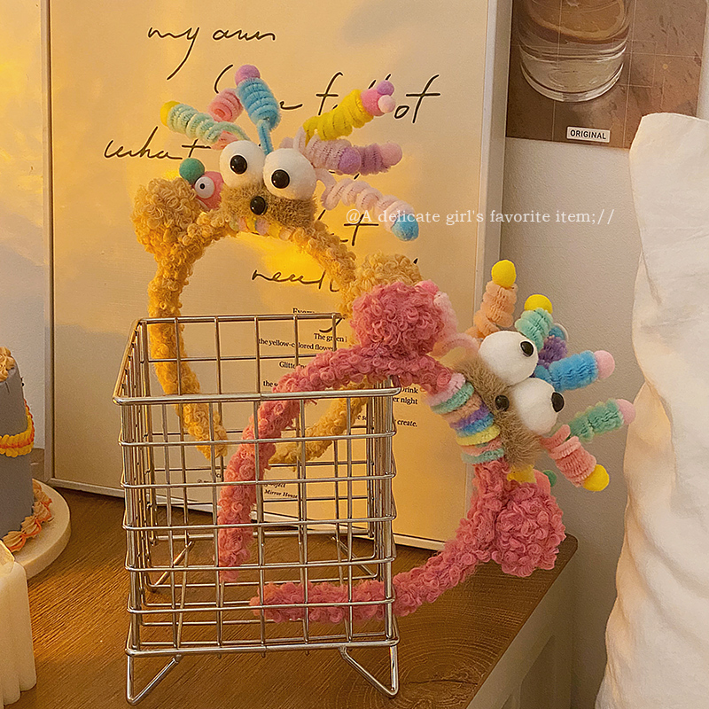 极速可爱发箍女款20n23新款洗脸敷面膜专用头饰儿童束发带毛绒发