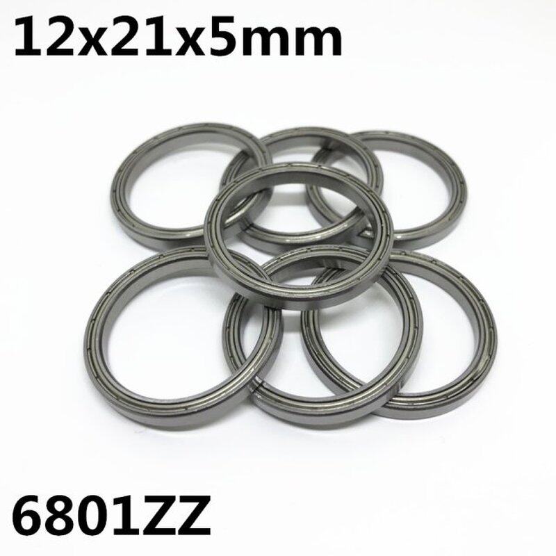 新品50pcs 6801ZZ 6801-2RS The hiCgh quality of ultra-thin de