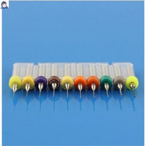 新品。微孔钻头特细j超硬钻孔0.7,专用钨钢加工1.0,mm0.9,瓷砖麻