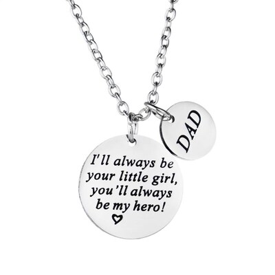 新品Fathers Day Gift Keychain for Dad You Will SAlways Be My