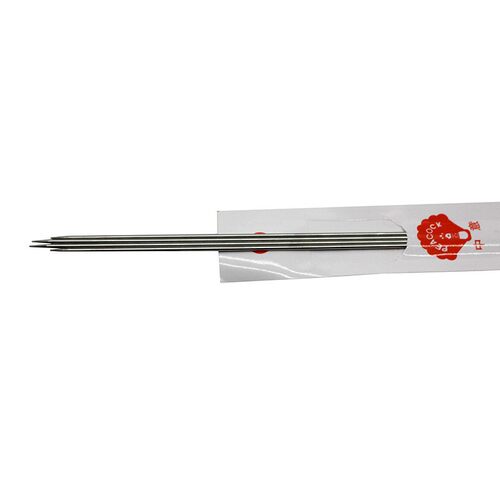 新品不锈钢瓷化毛衣针毛线针环形针套装棒针直P针编织工具40cm