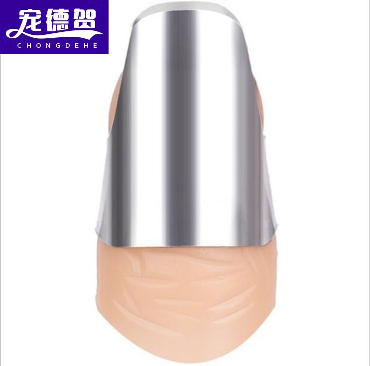 极速剥毛豆摘f菜护指器手指套多功能拇指刀保护套不锈钢铁指甲采