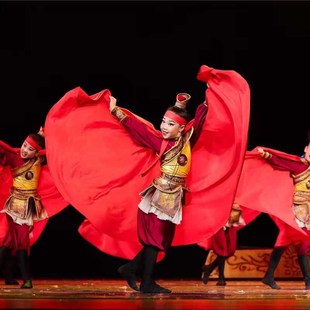 极速夺帅儿童舞蹈演出服小荷风采古装 花木K兰满江红将军令旗兵表